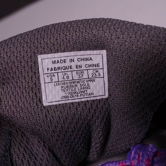 NEW Teva Wit Waterproof Sneakers 110290J Purple/Grey - Picture 8 of 8